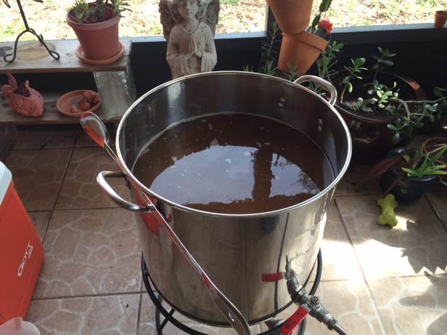 Boiling wort Boiling wort