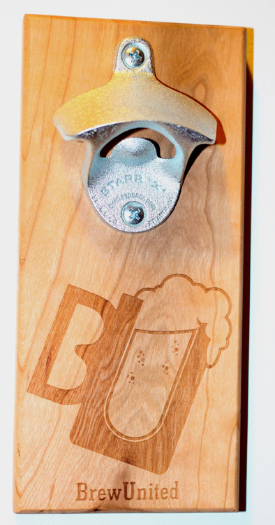 BU bottle opener